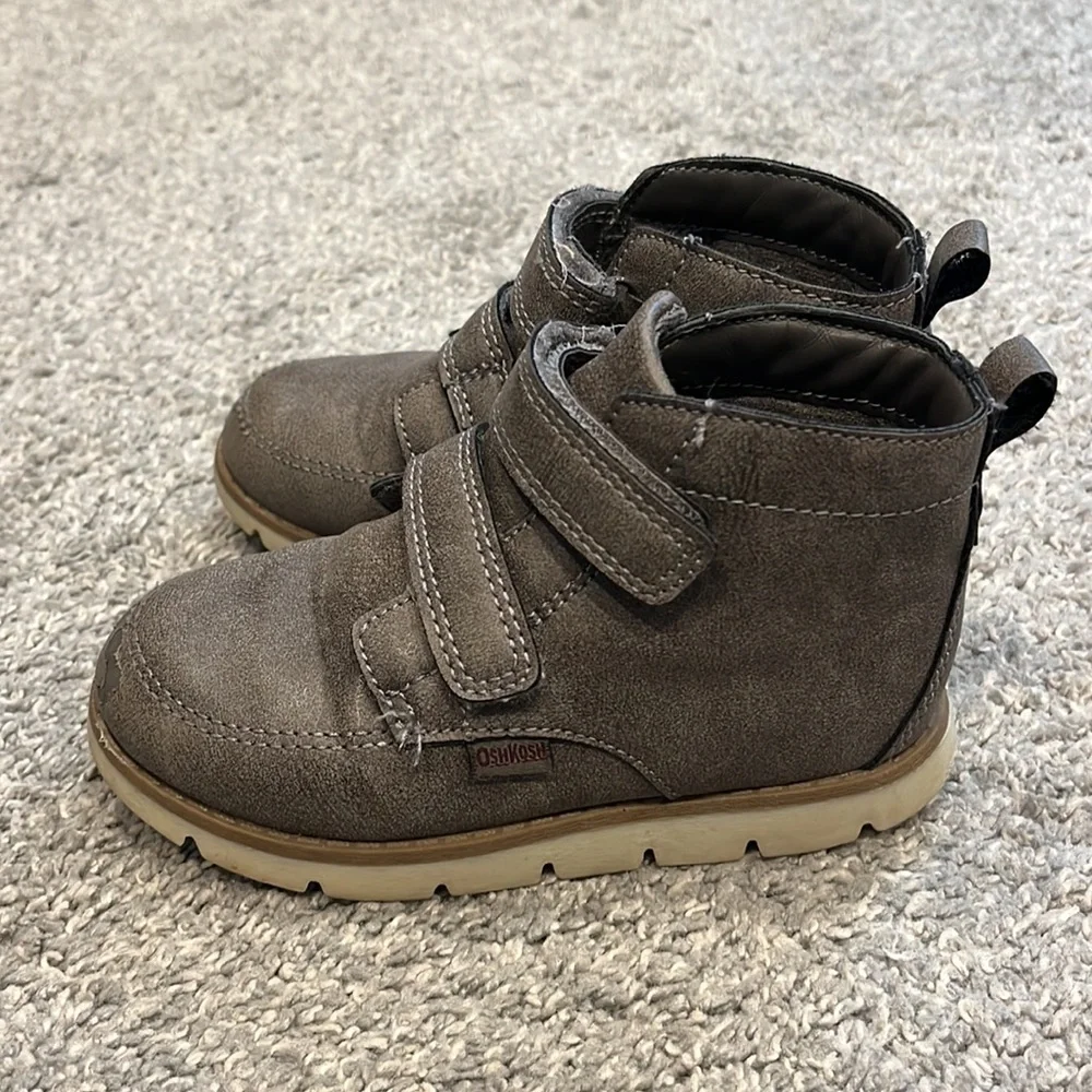 OshKosh | Gray Boots for Toddler Boys
